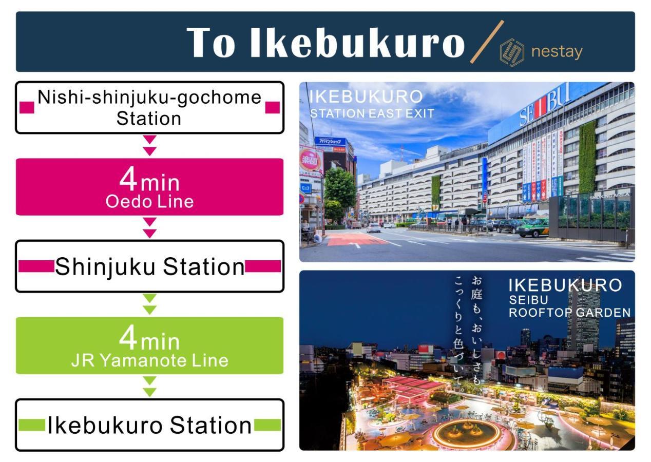 Nestay Villa Tokyo Shinjuku Zewnętrze zdjęcie