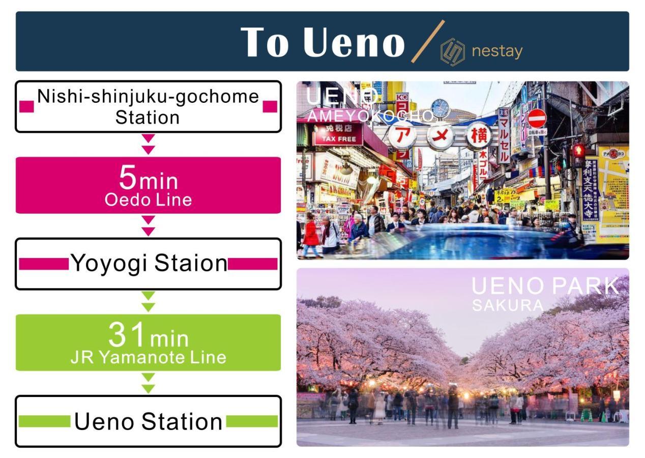 Nestay Villa Tokyo Shinjuku Zewnętrze zdjęcie