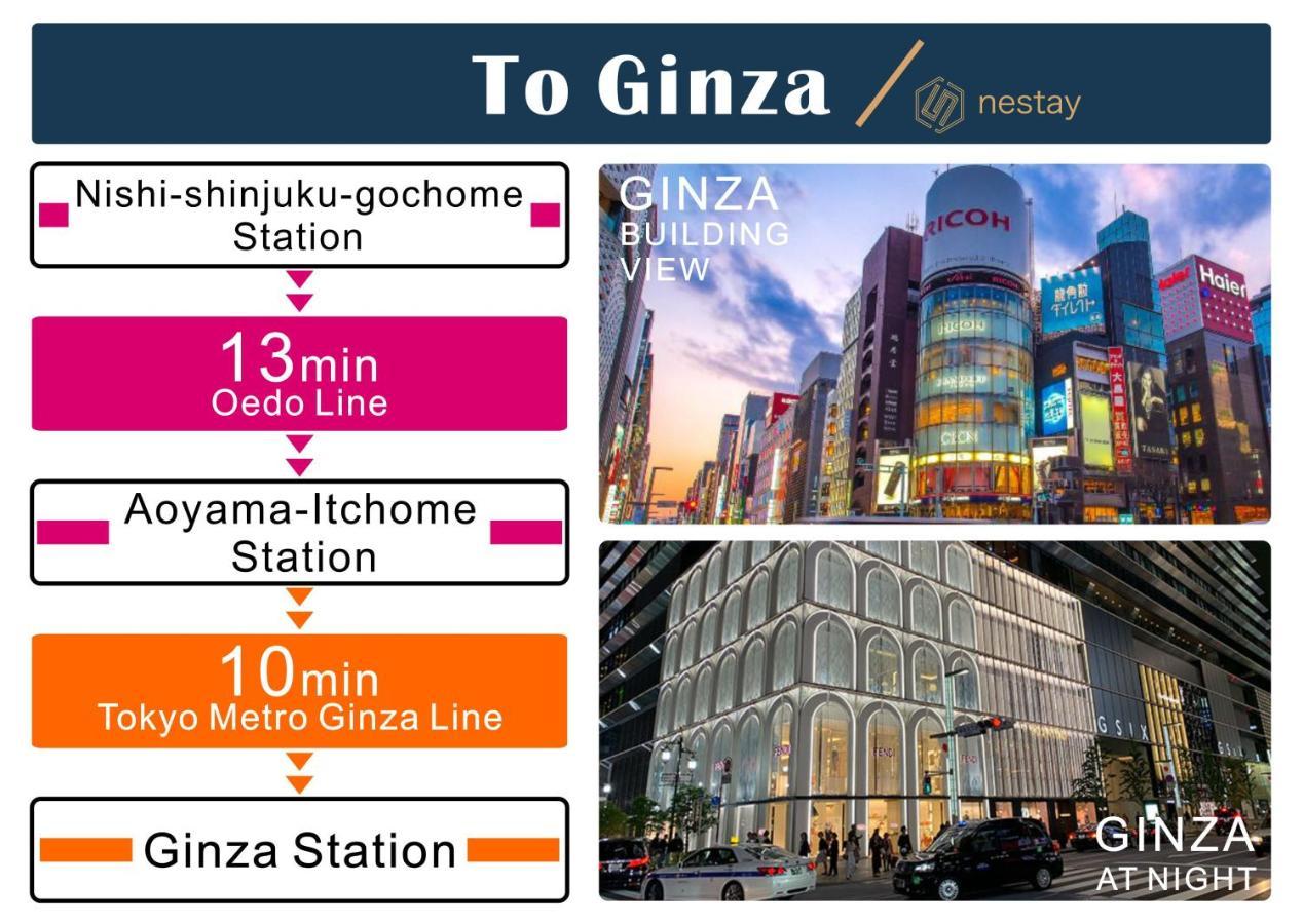 Nestay Villa Tokyo Shinjuku Zewnętrze zdjęcie